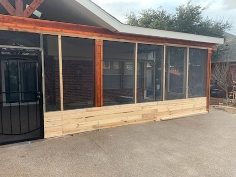 Custom sunroom or screen room by Dynamo Home Improvements