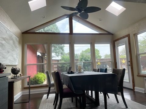 Custom sunroom or screen room by Dynamo Home Improvements
