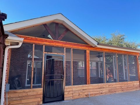 Custom sunroom or screen room by Dynamo Home Improvements